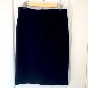 Carole Wren Black Pencil Skirt
